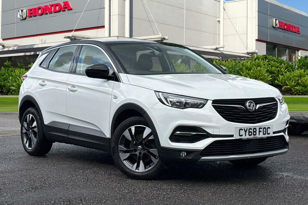 Vauxhall Grandland X 1.2 Turbo Sport Nav White
