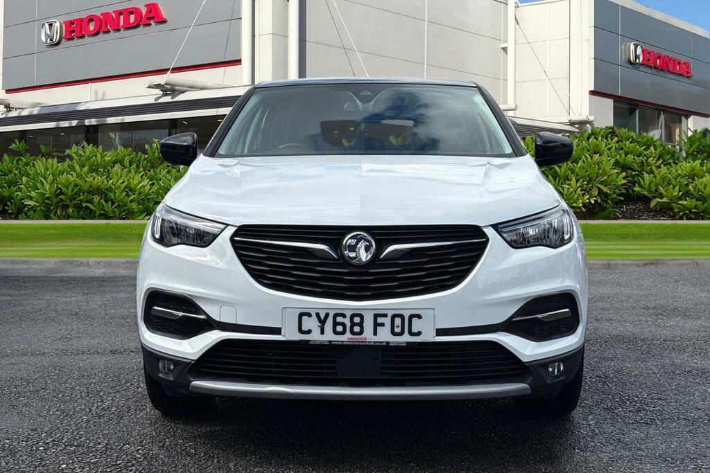 Vauxhall Grandland X 1.2 Turbo Sport Nav CY68FOC White #4