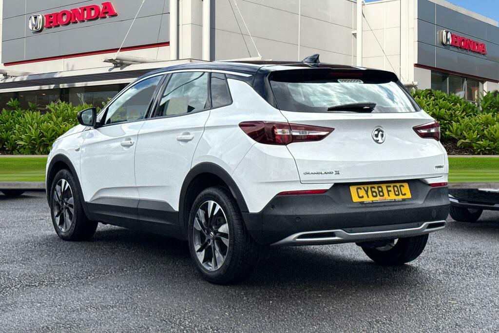 Vauxhall Grandland X 1.2 Turbo Sport Nav CY68FOC White #2