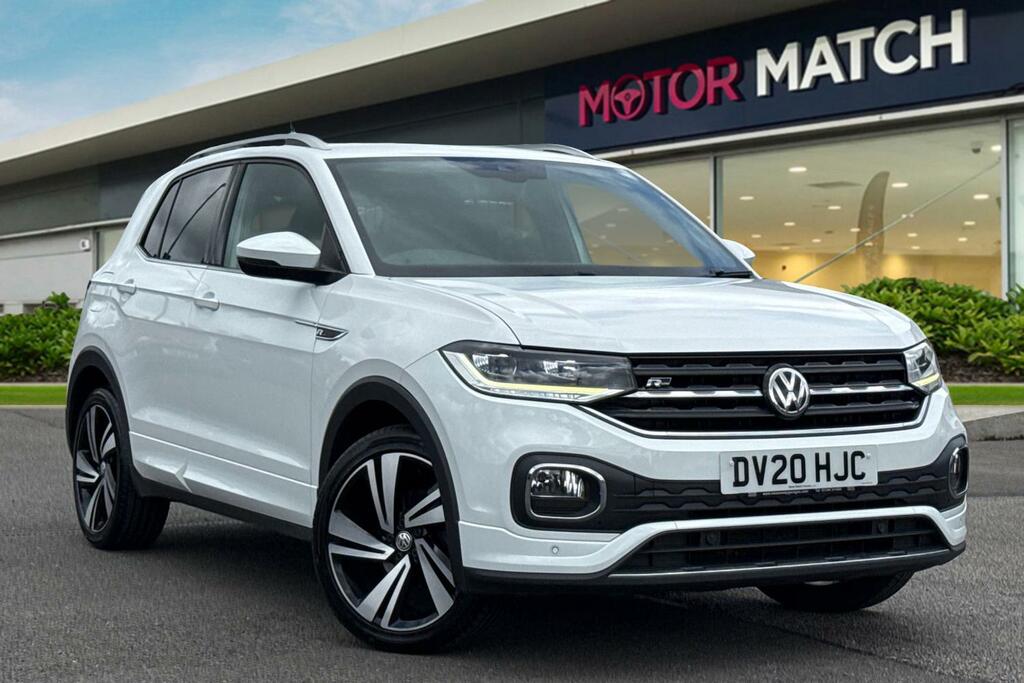 Volkswagen T-Cross 1.0 Tsi R-line Euro 6 Ss White
