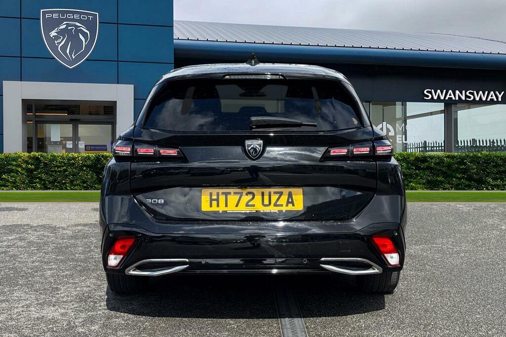 Peugeot 308 SW 1.2 Puretech Allure Premium Eat Euro 6 Ss Black #4