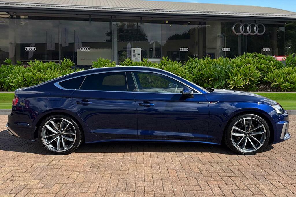 Audi A5 S Line 35 Tdi 163 Ps S Tronic YD73CDN Blue #3