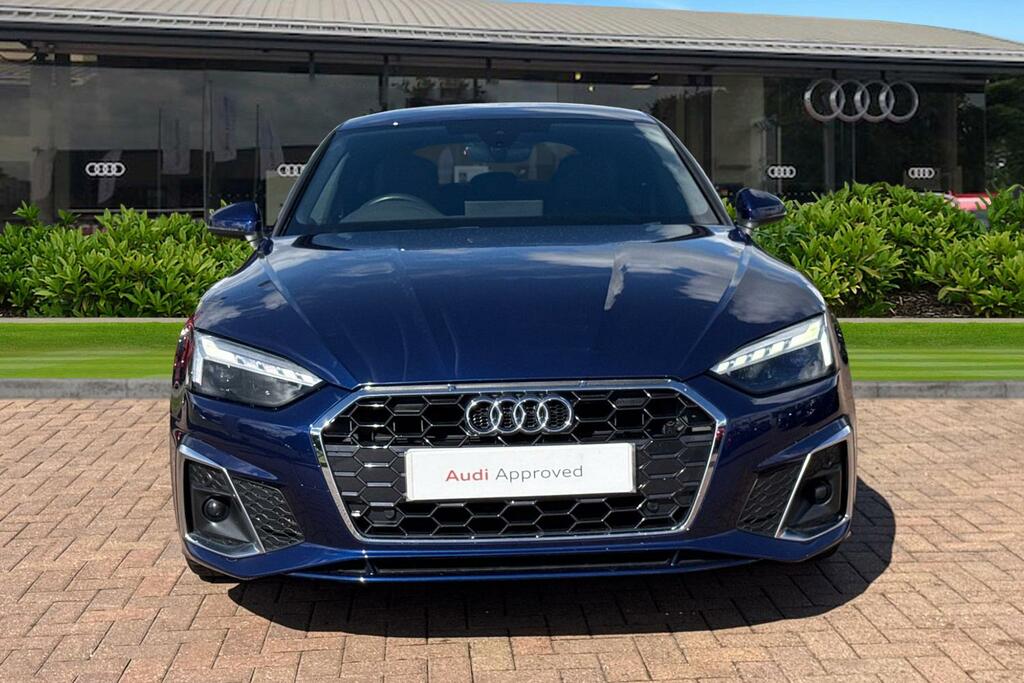 Audi A5 S Line 35 Tdi 163 Ps S Tronic YD73CDN Blue #5