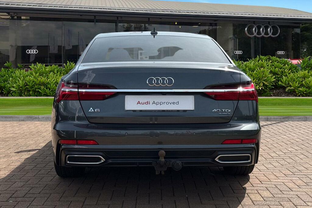 Audi A6 Saloon S Line 40 Tdi Quattro 204 Ps S Tronic KK23TKU Grey #4