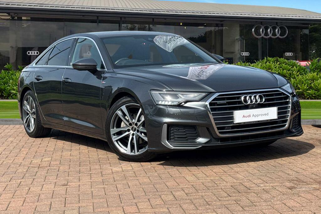 Audi A6 Saloon S Line 40 Tdi Quattro 204 Ps S Tronic KK23TKU Grey