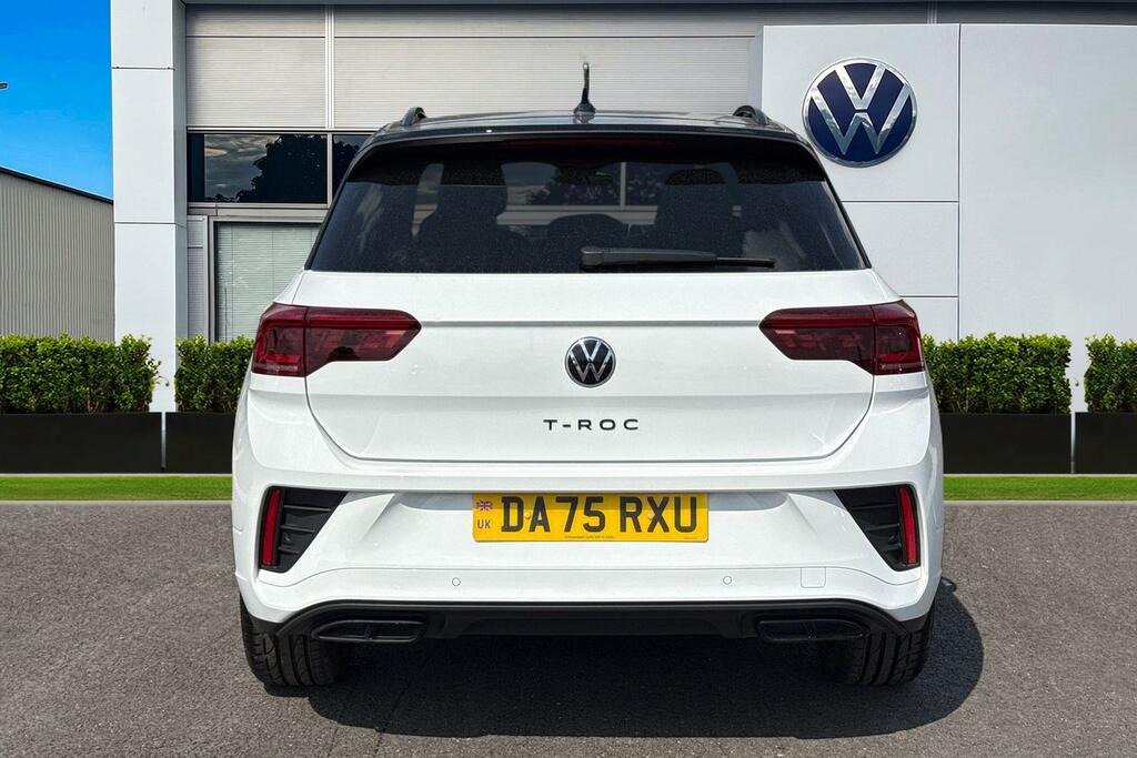 Volkswagen T-Roc 1.5 Tsi Black Edition Plus Dsg DA75RXU White #4