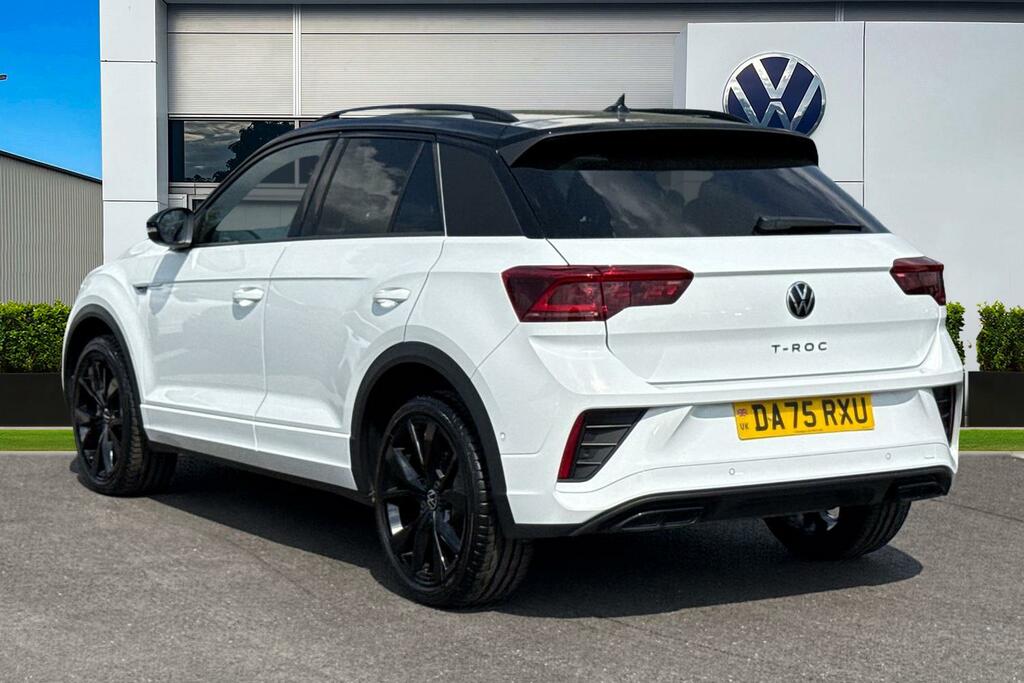 Volkswagen T-Roc 1.5 Tsi Black Edition Plus Dsg DA75RXU White #2