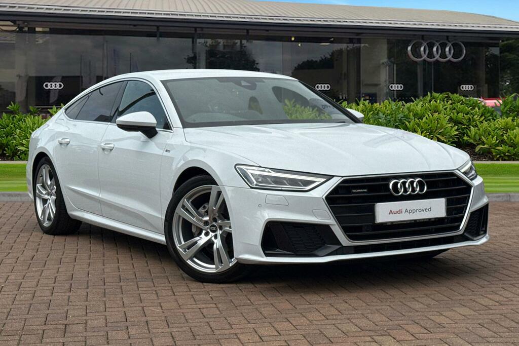Audi A7 S Line 40 Tdi Quattro 204 Ps S Tronic White