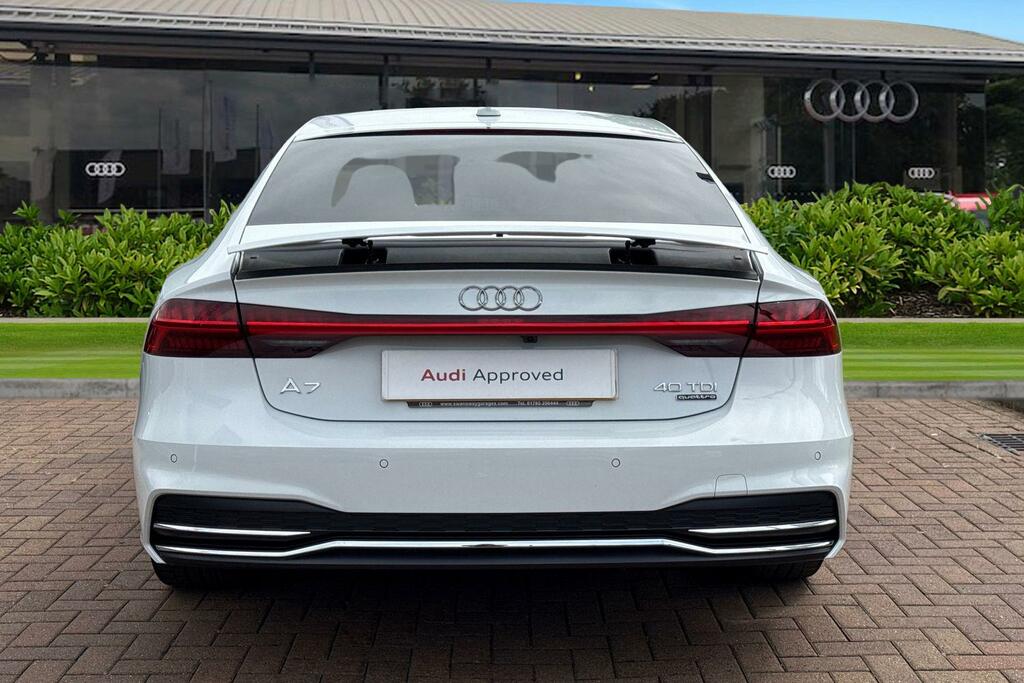 Audi A7 S Line 40 Tdi Quattro 204 Ps S Tronic White #4