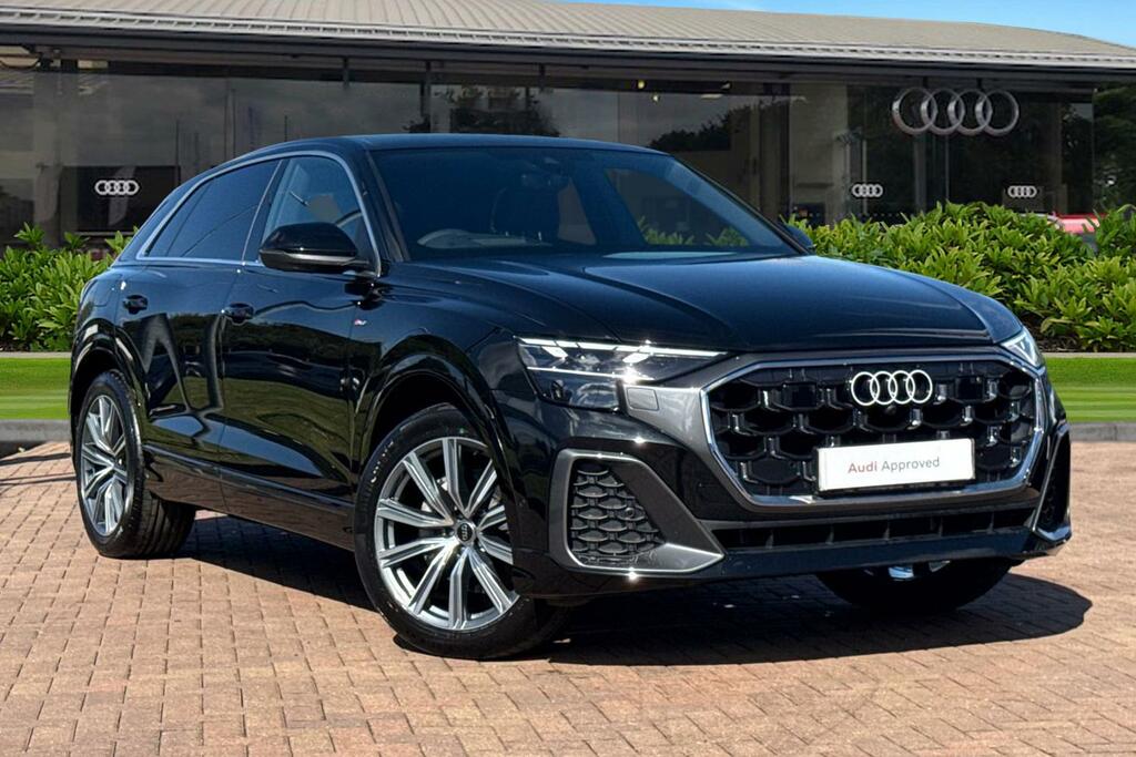 Audi Q8 Suv S Line Tdi Quattro 286 Ps Tiptronic Black