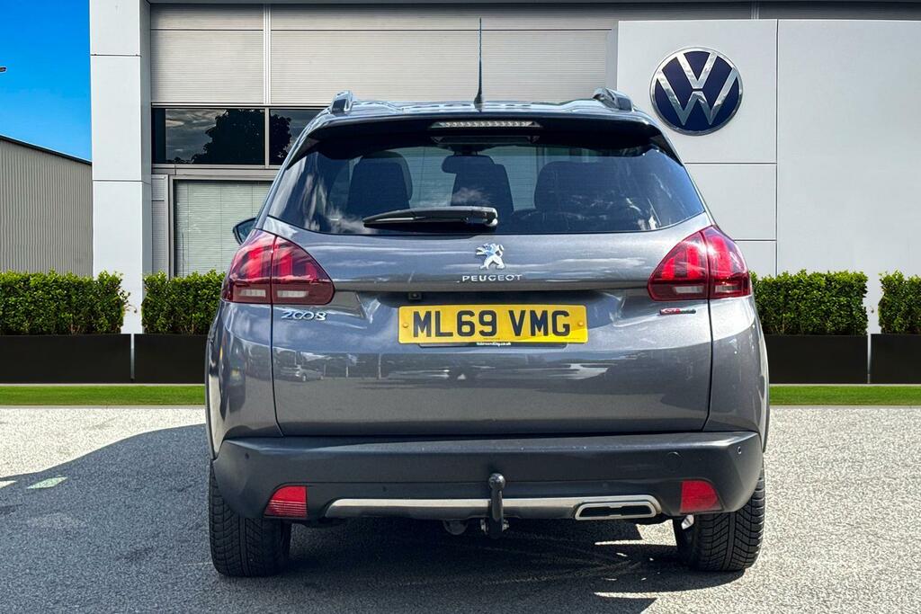 Peugeot 2008 1.2 Puretech Gt Line Euro 6 Ss ML69VMG Grey #4