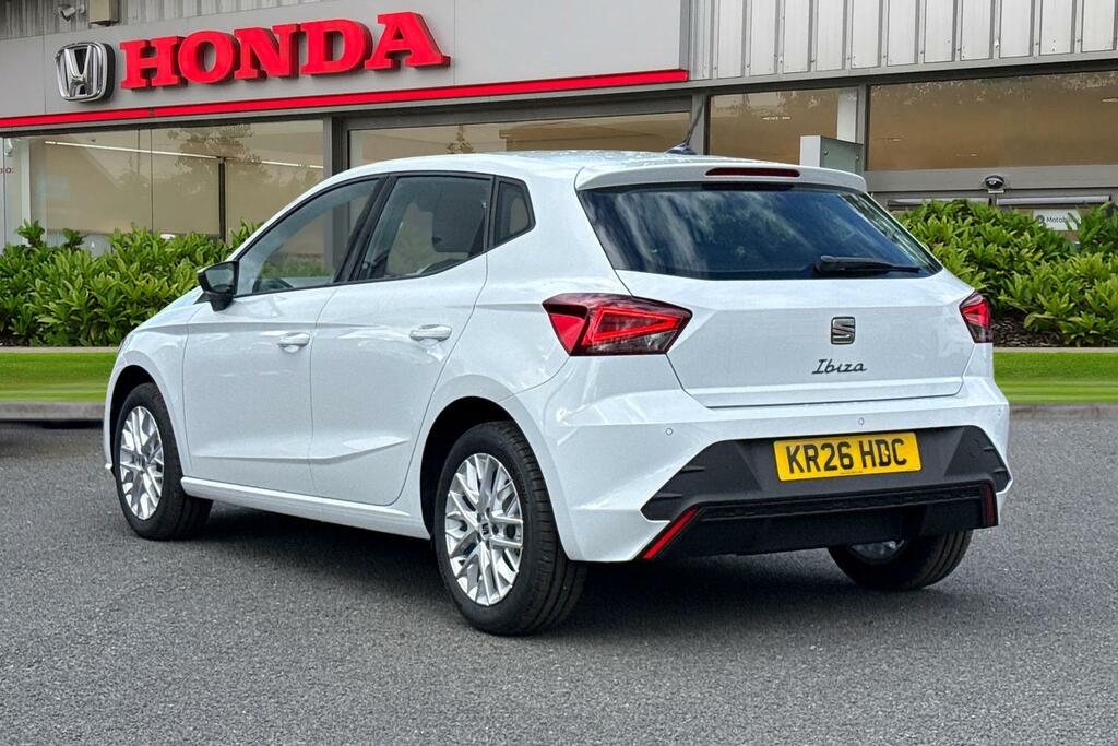 Seat Ibiza 1.0 Tsi Se Technology Dsg Euro 6 Ss KR26HDC White #3