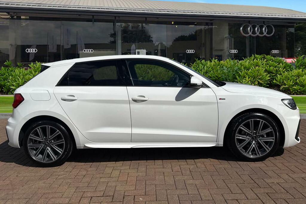 Audi A1 S Line 30 Tfsi 116 Ps 6-Speed BK75EWR White #3