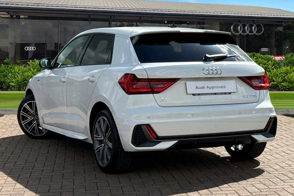 Audi A1 S Line 30 Tfsi 116 Ps 6-Speed BK75EWR White #2
