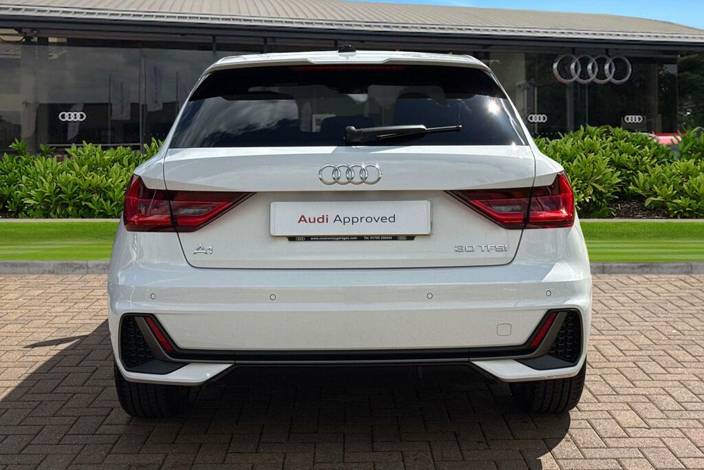 Audi A1 S Line 30 Tfsi 116 Ps 6-Speed BK75EWR White #4