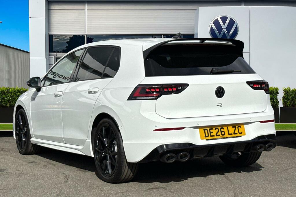 Volkswagen Golf 2.0 Tsi 333 R Black Edition 4Motion Dsg Panoramic DE26LZC White #2