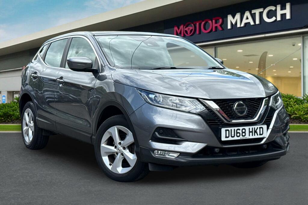 Nissan Qashqai 1.5 Dci Acenta Premium Euro 6 Ss DU68HKD Grey