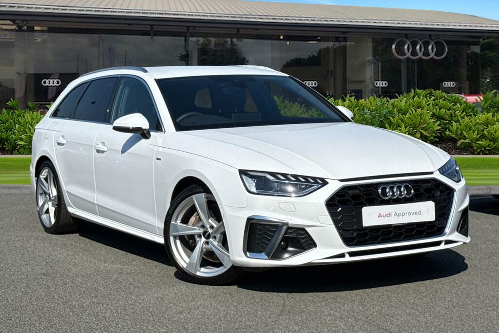 Audi A4 Avant Avant S Line 40 Tfsi 204 Ps S Tronic White