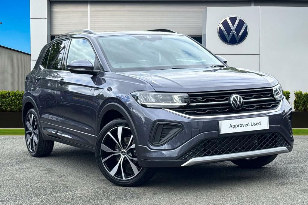 Volkswagen T-Cross 1.0 Tsi 115 R-line 18 Misano, Black, Diamo Grey