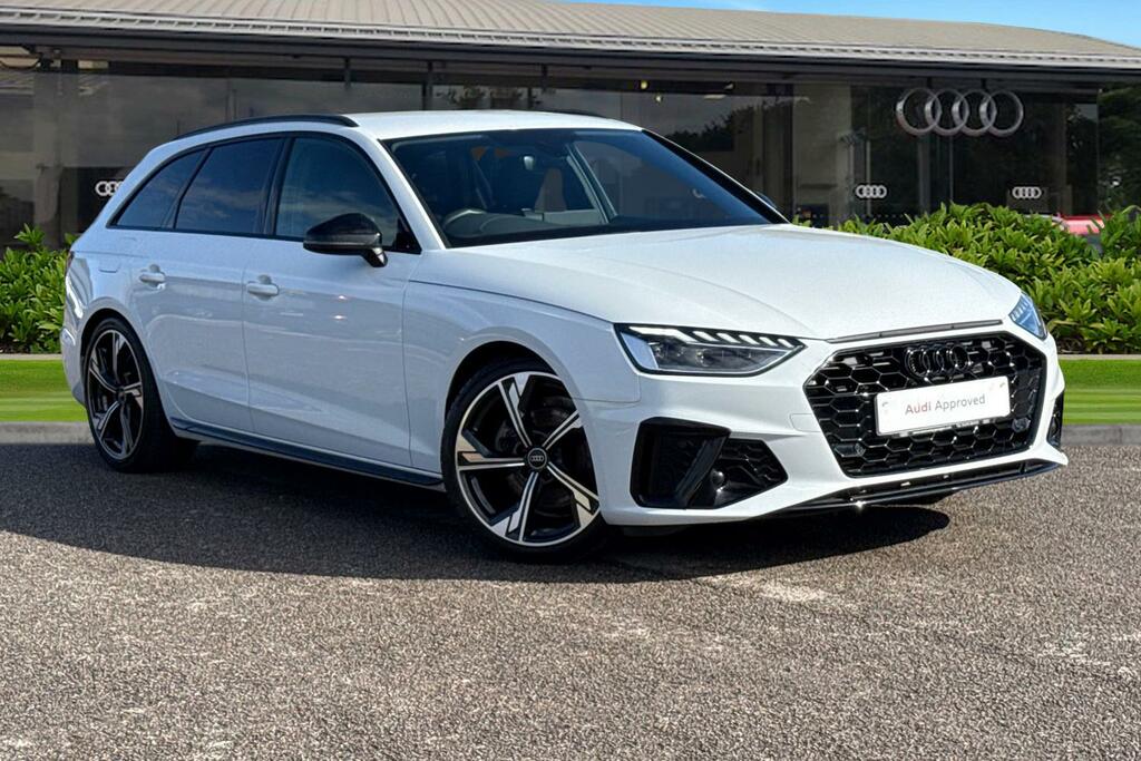 Audi A4 Avant Avant Black Edition 35 Tfsi 150 Ps S Tronic White