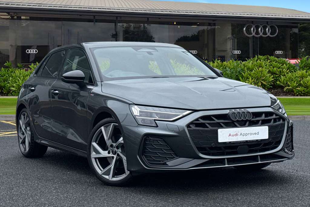Audi A3 Black Edition Tfsi 150 Ps S Tronic Grey
