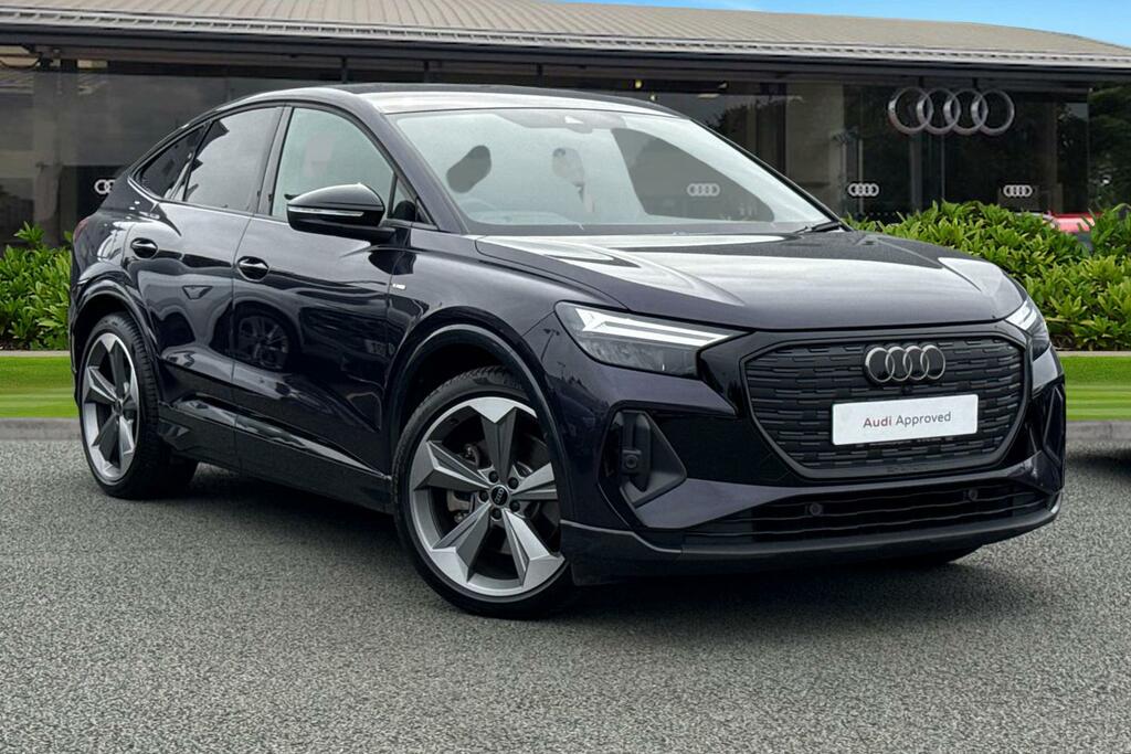 Audi Q4 E Tron Q4 Sportback Black Edition 45 E-tron Quattro 210,0 Purple