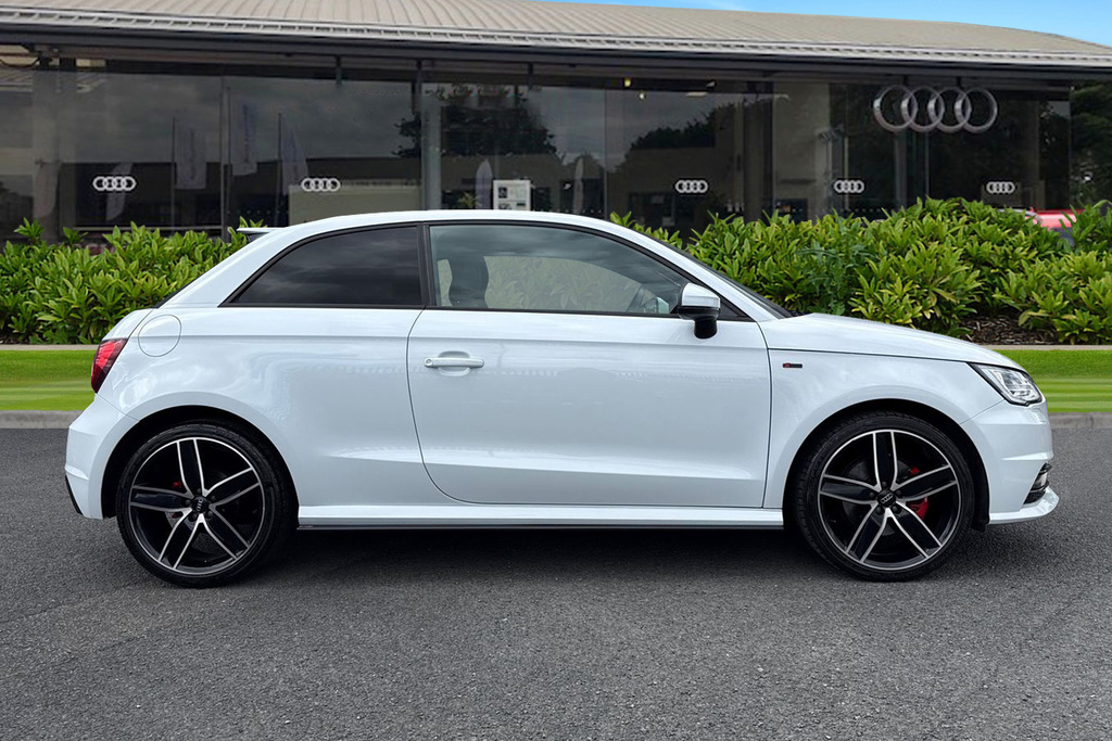 Audi A1 Black Edition Nav 1.4 Tfsi Cylinder On Demand 150 LO67FLD White #3