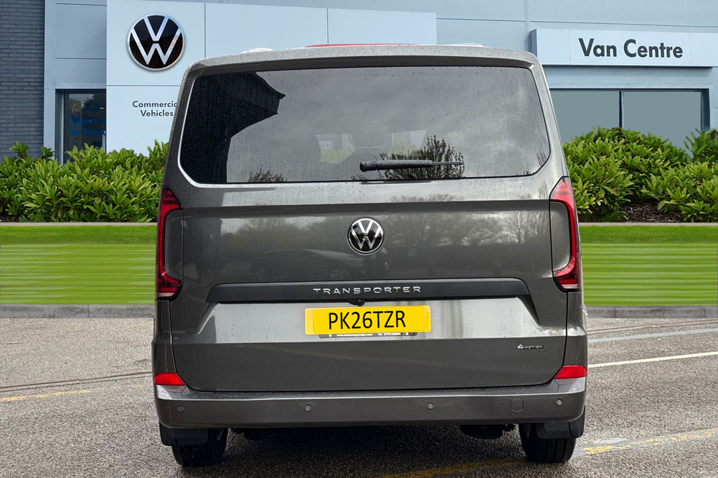 Volkswagen Transporter 2.0 Tdi 150 Commerce Pro Kombi Van 4Motion PK26TZR Grey #4