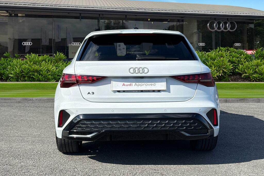 Audi A3 S Line Tfsi 116 Ps S Tronic PK75OWX White #4