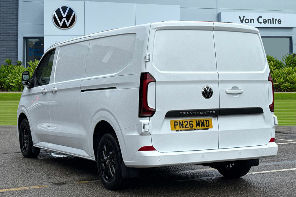 Volkswagen Transporter 2.0 Tdi 150 Commerce Pro Van PN26MWD White #2