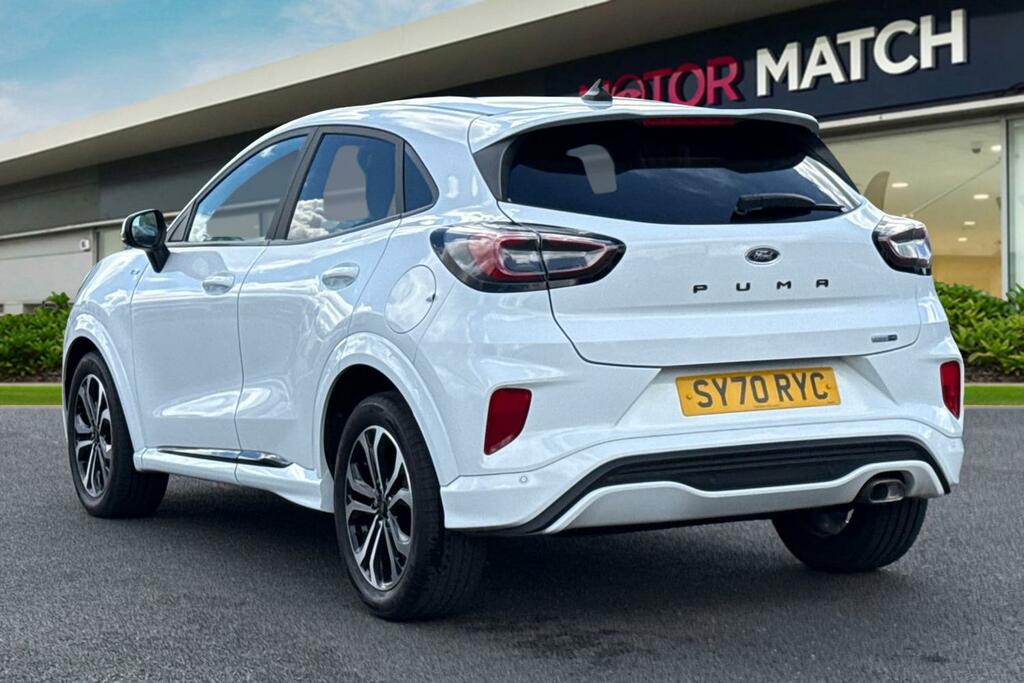 Ford Puma 1.0T Ecoboost Mhev St-line Euro 6 Ss SY70RYC White #2
