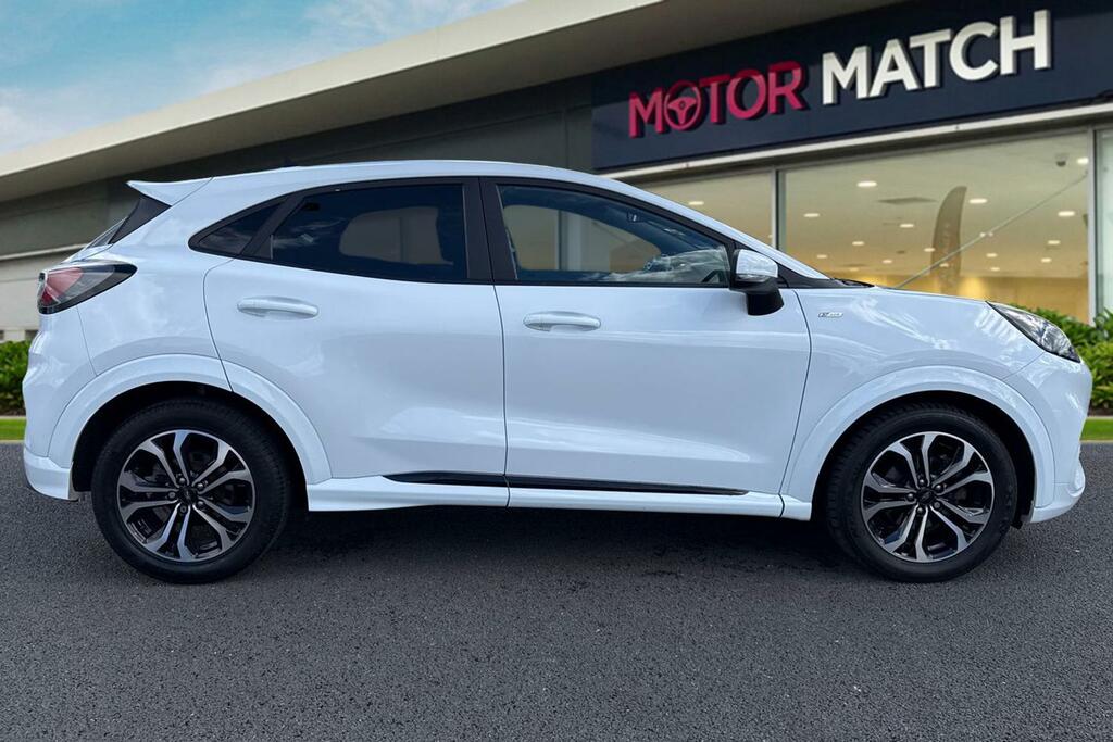 Ford Puma 1.0T Ecoboost Mhev St-line Euro 6 Ss SY70RYC White #3
