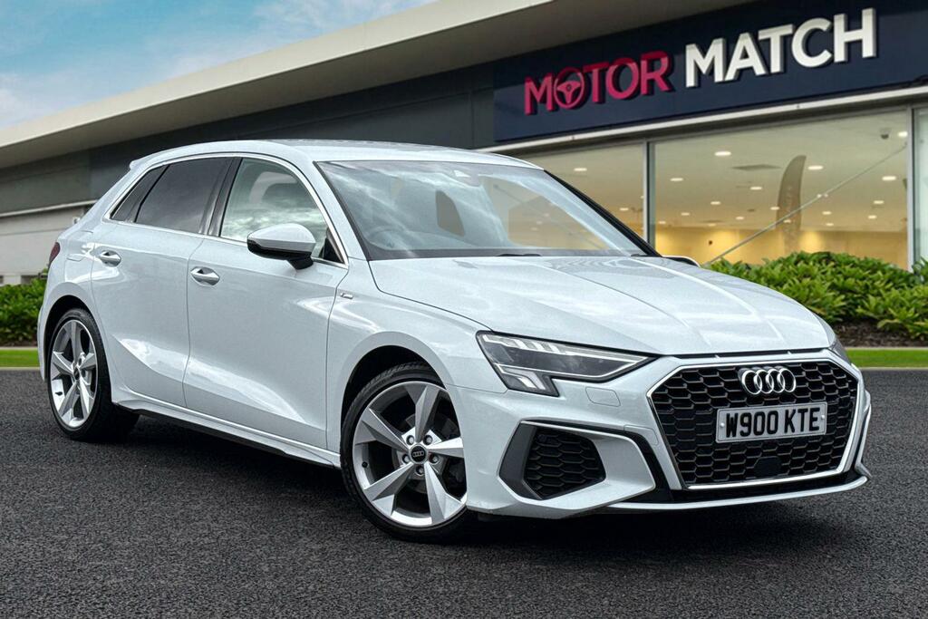 Audi A3 1.5 Tfsi 35 S Line Sportback Euro 6 Ss White
