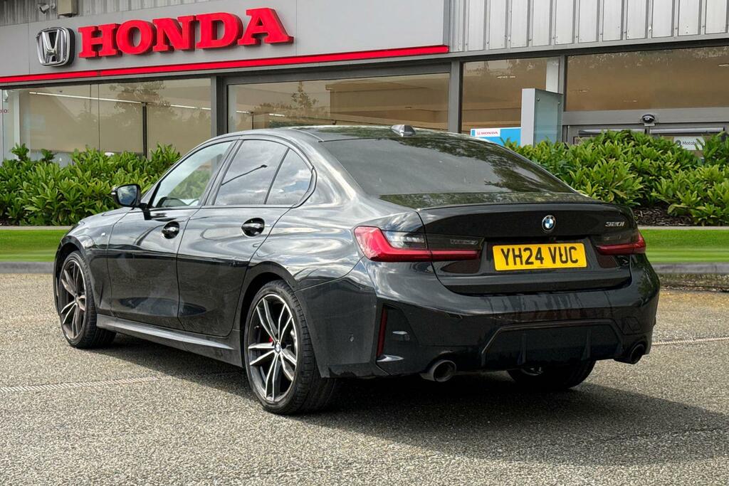 BMW 3 Series 2.0 320I M Sport Euro 6 Ss YH24VUC Black #2