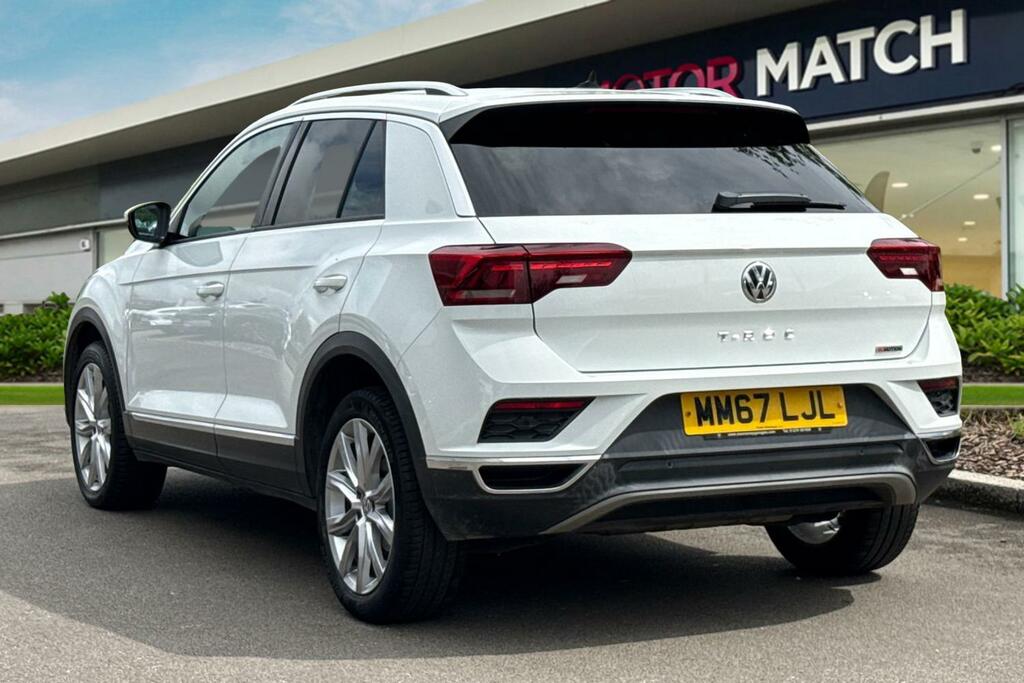 Volkswagen T-Roc 2.0 Tsi Sel Dsg 4Motion Euro 6 Ss MM67LJL White #2