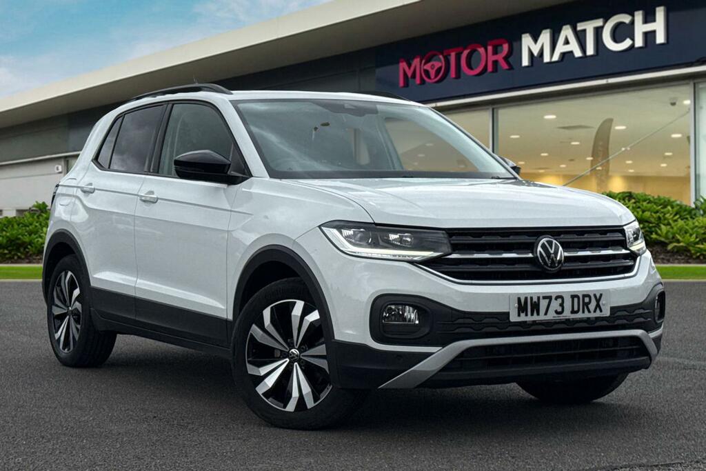 Volkswagen T-Cross 1.0 Tsi Black Edition Euro 6 Ss White