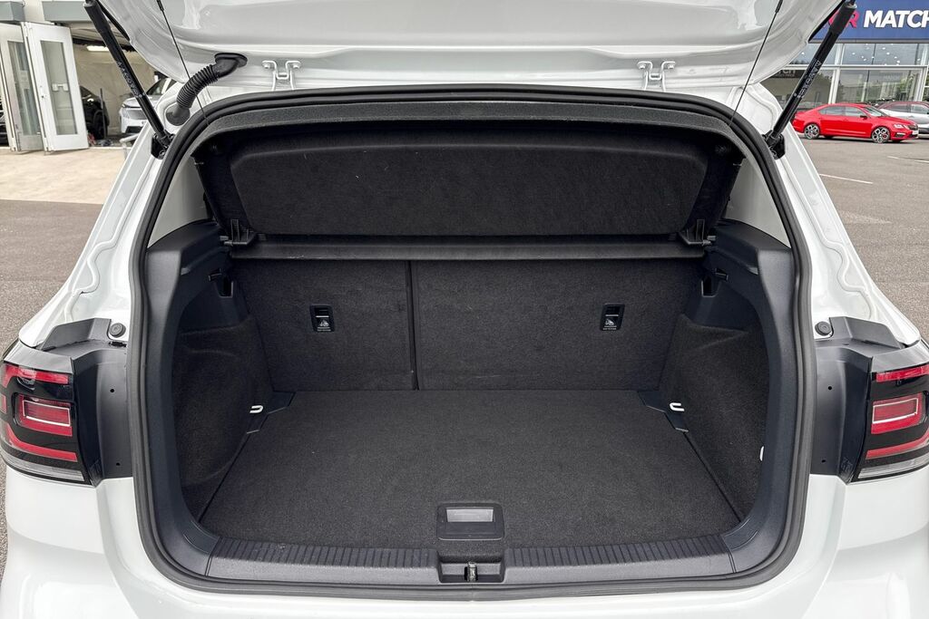 Volkswagen T-Cross 1.0 Tsi Black Edition Euro 6 Ss MW73DRX White #6