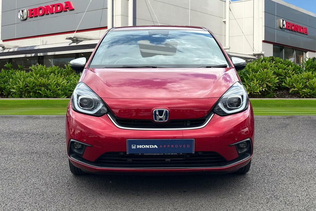 Honda Jazz 1.5 I-mmd Hybrid Ex Ecvt MA21WMO Red #4