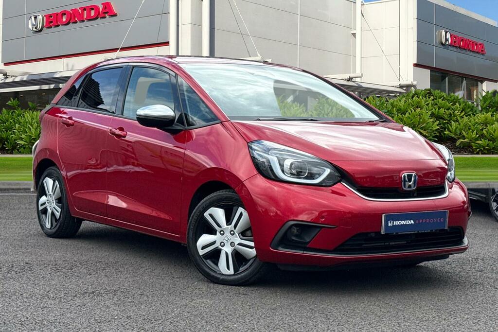 Honda Jazz 1.5 I-mmd Hybrid Ex Ecvt Red