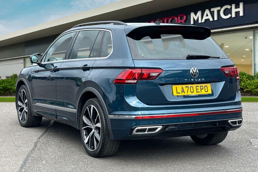 Volkswagen Tiguan 1.5 Tsi R-line Dsg Euro 6 Ss LA70EPO Blue #2