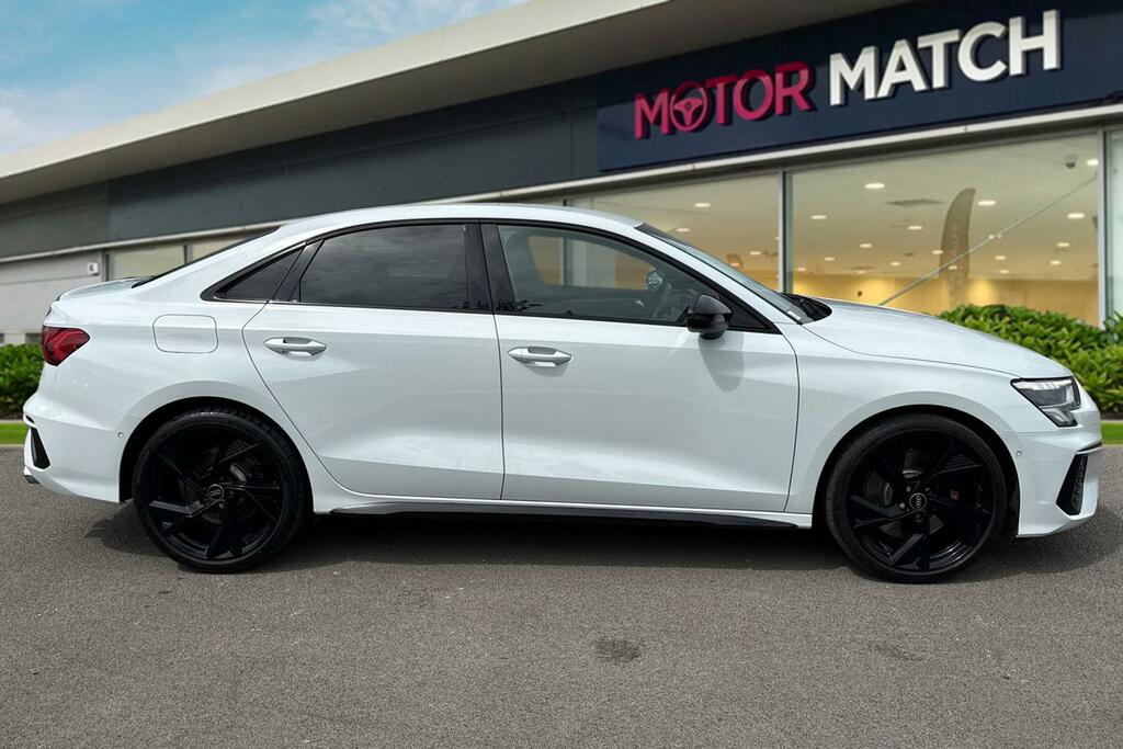 Audi S3 2.0 Tfsi Black Edition S Tronic Quattro Euro 6 S KP24ELJ White #3