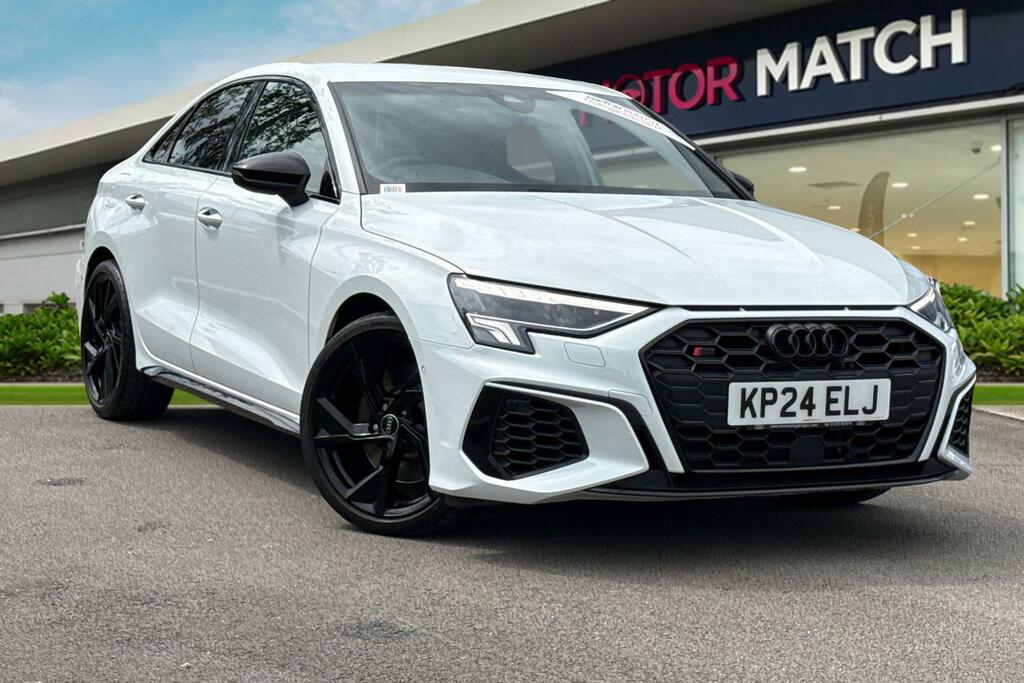 Audi S3 2.0 Tfsi Black Edition S Tronic Quattro Euro 6 S White