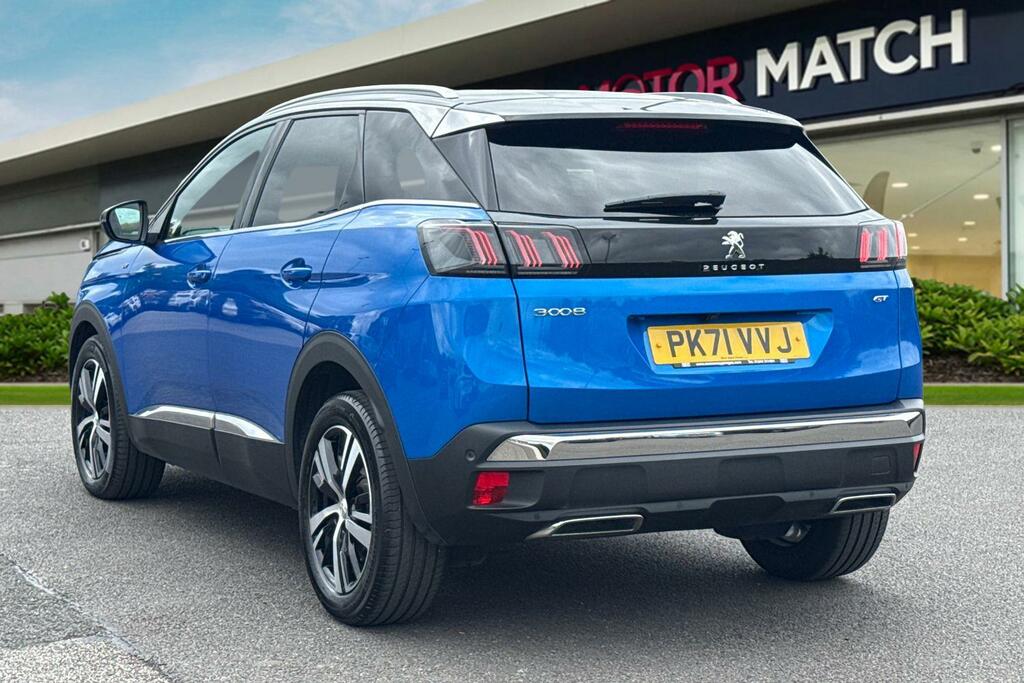 Peugeot 3008 1.2 Puretech Gt Euro 6 Ss PK71VVJ Blue #2