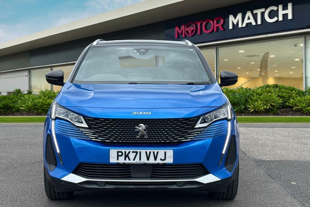 Peugeot 3008 1.2 Puretech Gt Euro 6 Ss PK71VVJ Blue #5