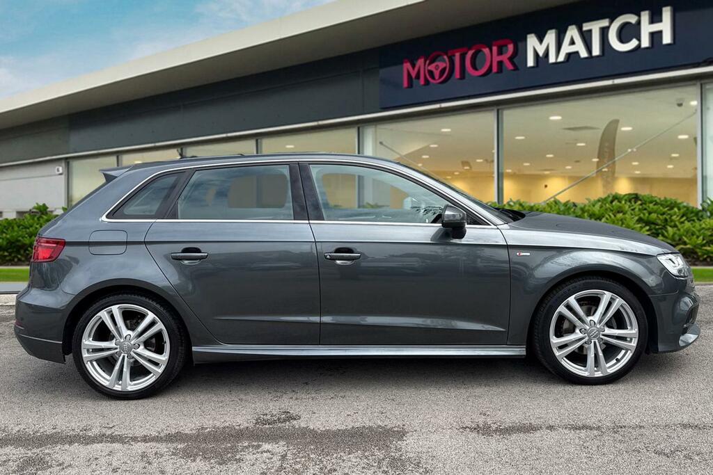 Audi A3 1.6 Tdi 30 S Line Sportback S Tronic Euro 6 Ss FE69ZTY Grey #3
