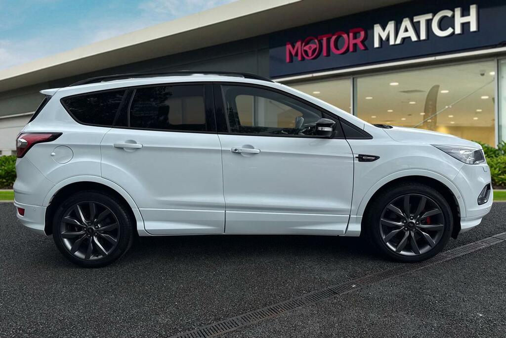 Ford Kuga 2.0 Tdci Ecoblue St-line Edition Awd Euro 6 Ss YP69OCB White #3