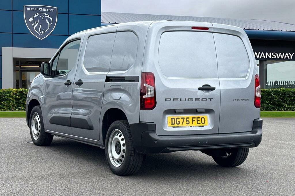 Peugeot Partner 1.5 Bluehdi 1000 Professional Standard Panel Van S DG75FEO Grey #2
