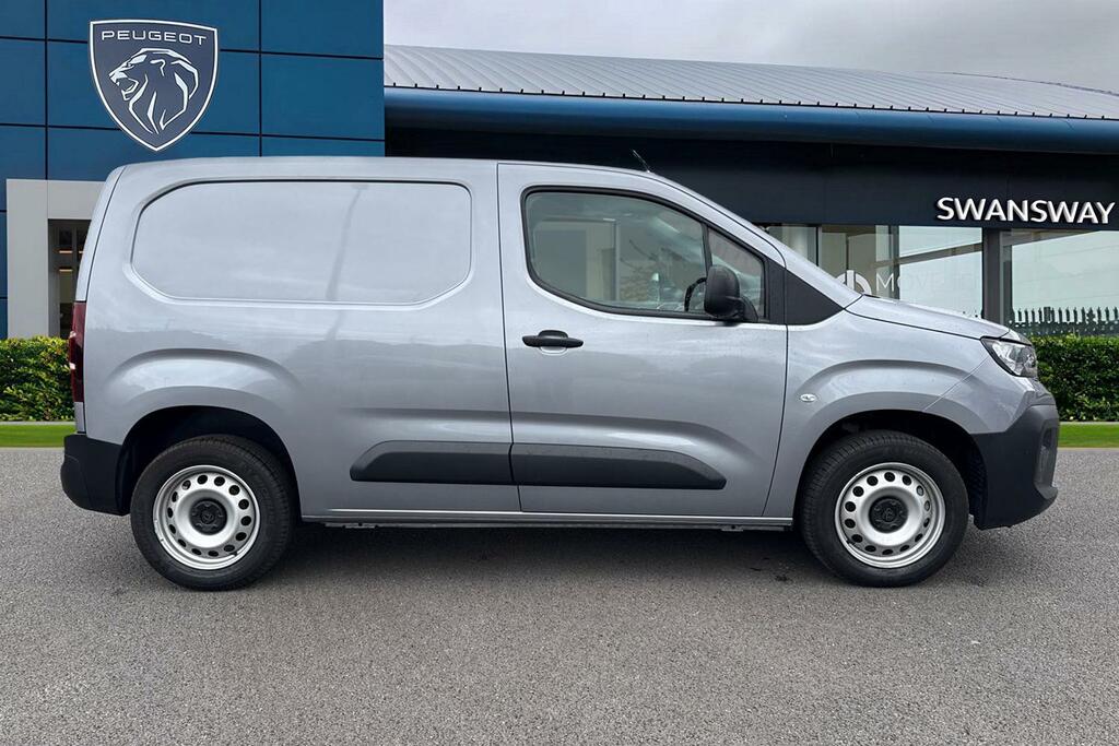 Peugeot Partner 1.5 Bluehdi 1000 Professional Standard Panel Van S DG75FEO Grey #3