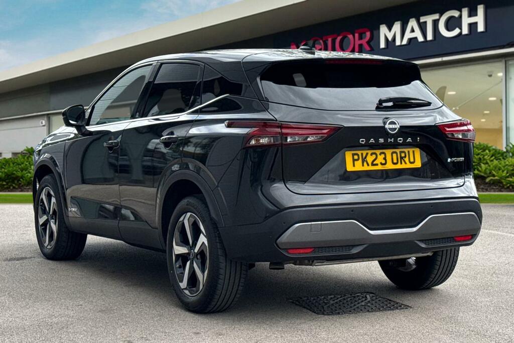 Nissan Qashqai 1.5 H E-power N-connecta Euro 6 Ss PK23ORU Black #2