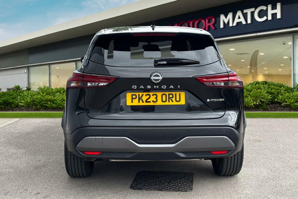 Nissan Qashqai 1.5 H E-power N-connecta Euro 6 Ss PK23ORU Black #4